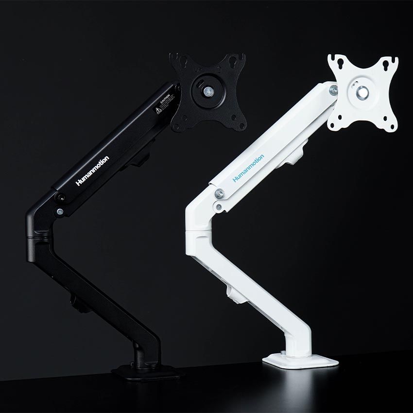  GIÁ TREO MÀN MÁY TÍNH HUMAN MOTION T6 - MÀU TRẮNG 