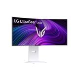  Màn Hình Gaming LG UltraGear 34GX90SA-W (34 Inch/ OLED/ WQHD/ 240Hz/ 0.03ms/webOS/cong) 