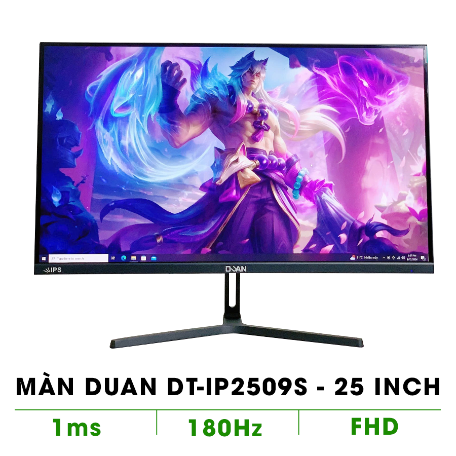  MÀN HÌNH DUAN IP25F180 25 INCH IPS - 180HZ - 1MS 