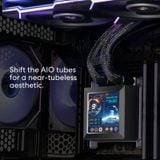  Tản Nhiệt Nước Lian Li HydroShift LCD 360TL fan White 