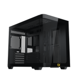  Vỏ Case XIGMATEK ALPHA - PANO M BLACK ( MATX, Màu Đen, Case Bể Cá) 