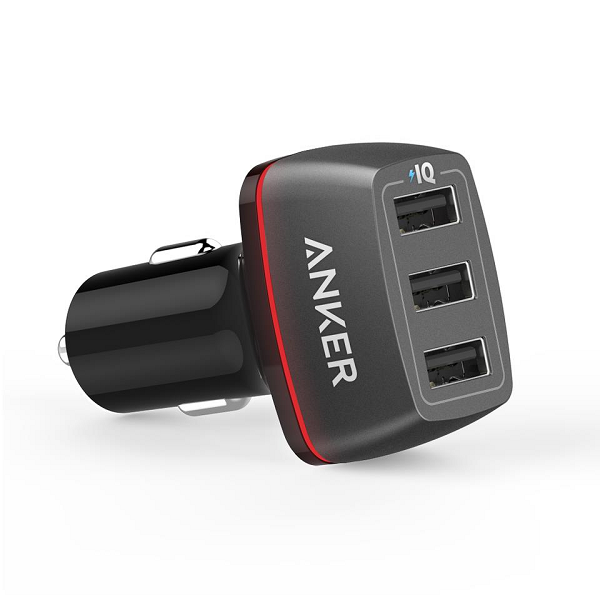  Sạc ô tô Anker 3 cổng, 36w - [PowerDrive+ 3, 36w] - A2231 