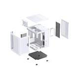  Vỏ case Jonsbo TK-1 White ( Mid Tower/Màu Trắng) 