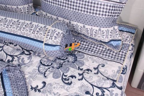 Bộ Drap Cotton Chần Gòn Korea Hà Phương TLA-003