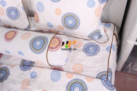 Bộ Drap Cotton Chần Gòn Korea Hà Phương TL-026