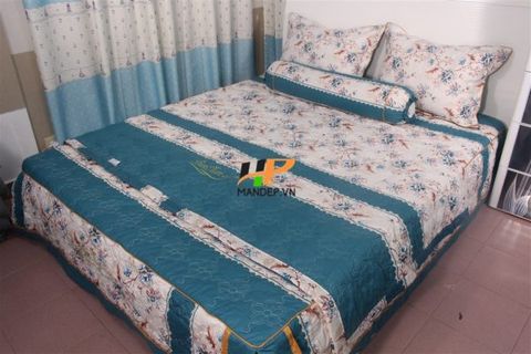  Bộ Drap Cotton Chần Gòn Korea Hà Phương TLA-081 