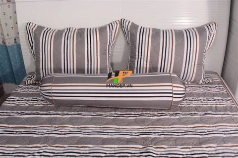 Bộ Drap Cotton Chần Gòn Korea Hà Phương TLA-034
