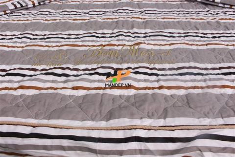 Bộ Drap Cotton Chần Gòn Korea Hà Phương TLA-034