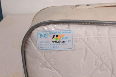 Bộ Drap Lụa Satin Chần Gòn Korea Hà Phương TLC-069