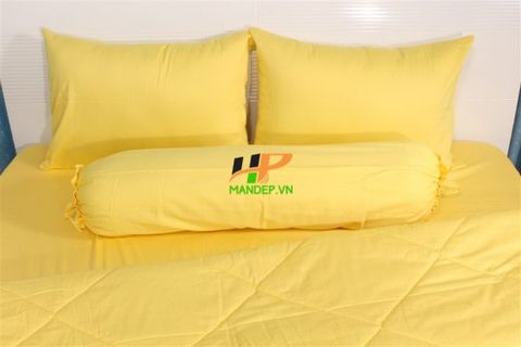 Bộ Drap Cotton Korea Solid Hà Phương DCS7