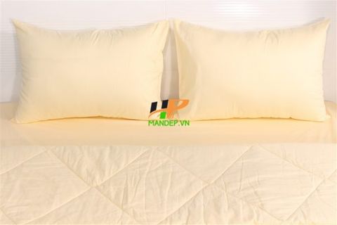 Bộ Drap Cotton Korea Solid Hà Phương DCS11