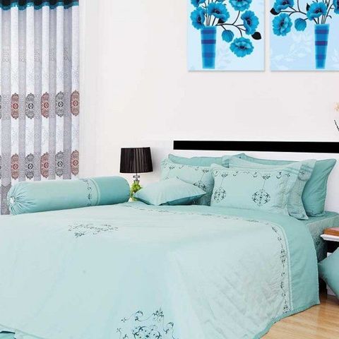 Bộ Drap Cotton Solid ED334