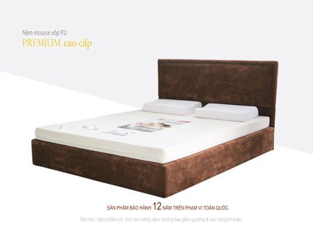 Nệm Mousse Premium Thẳng Vạn Thành