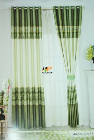 Rèm Cửa Vải Gấm Lụa M3604-6