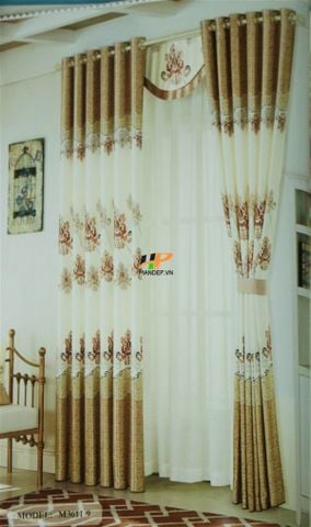 Rèm Cửa Vải Gấm Lụa M3611-9