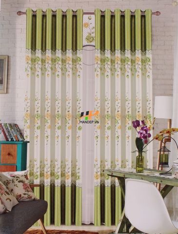 Rèm Cửa Vải Gấm Lụa TT626-19