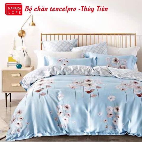 Bộ chăn ga Nanara Life Tencel Pro - Thủy Tiên