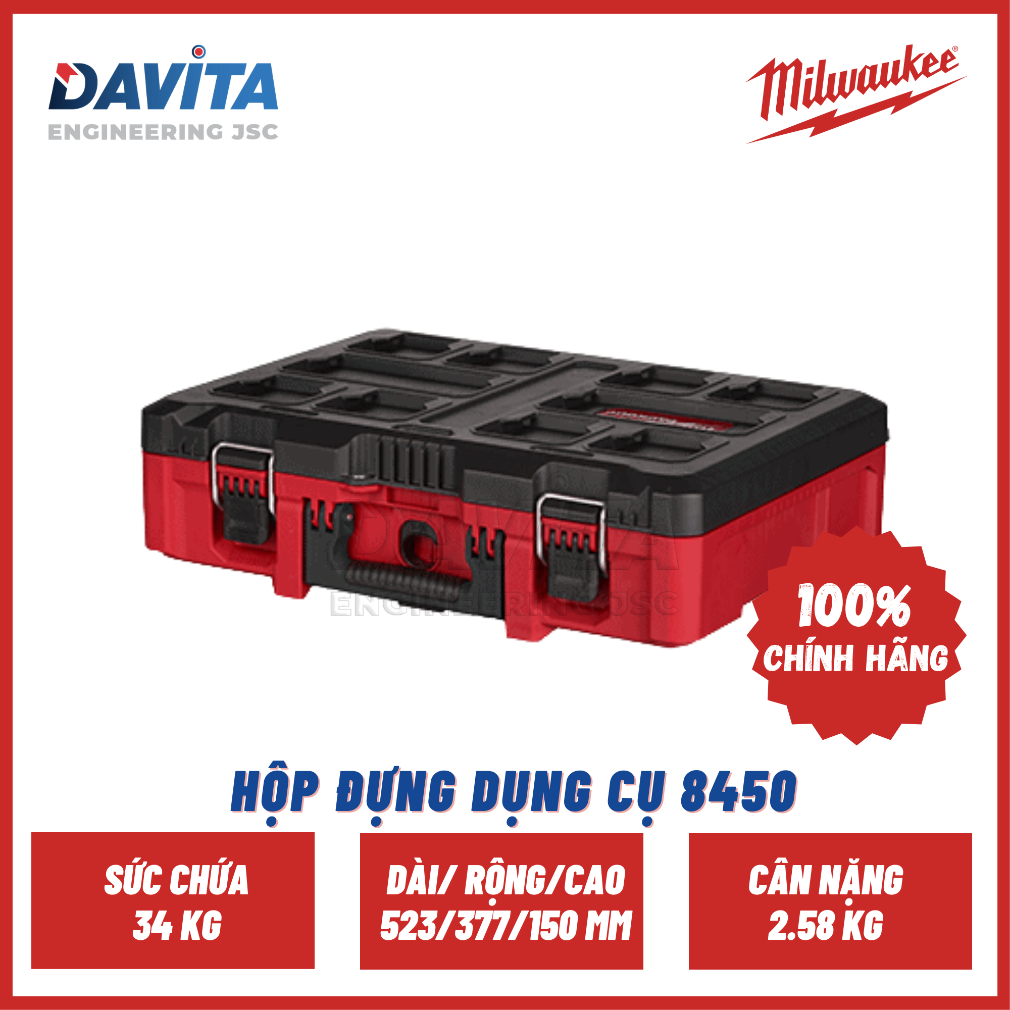 HỘP ĐỰNG DỤNG CỤ 8450