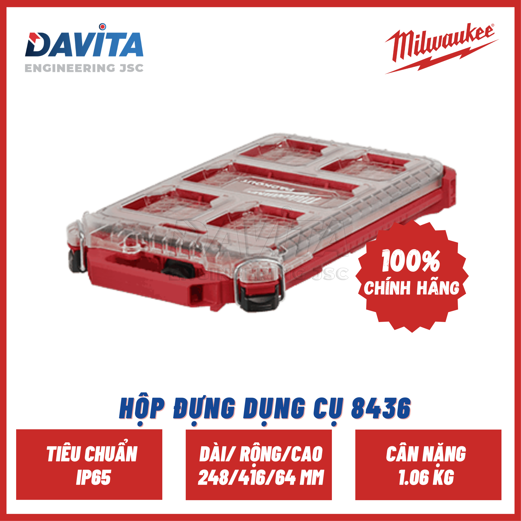 HỘP ĐỰNG DỤNG CỤ 8436