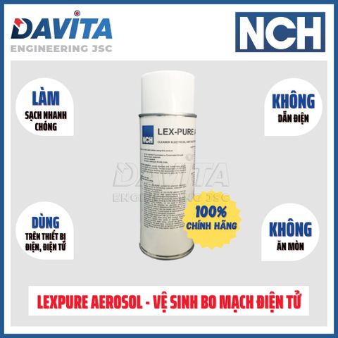  Chai xịt làm sạch bo mạch điện tử NCH Lexpure Aerosol 