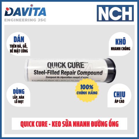 QUICK CURE- Keo dán nhanh đường ống