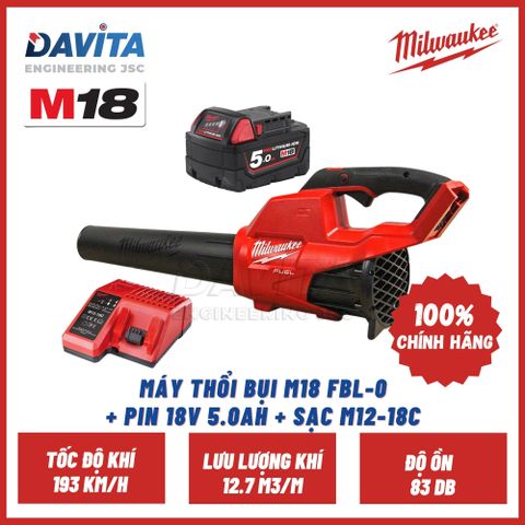 MÁY THỔI BỤI, THỔI LÁ M18 FBL