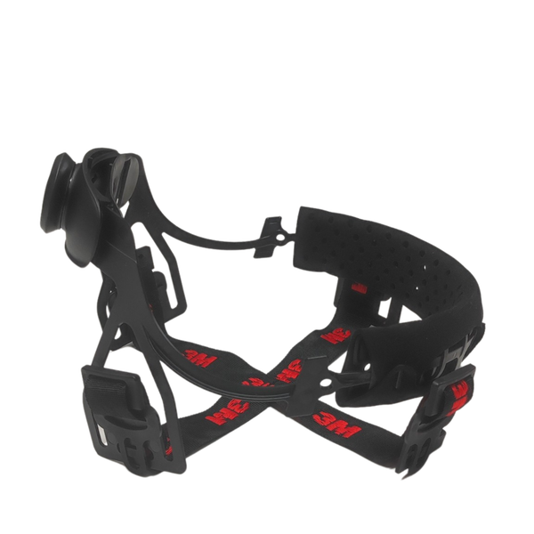 Nón bảo hộ màu đỏ mẫu cải tiến 3M SecureFit H-705SFR-UV, đã gồm dây quai nón 1990