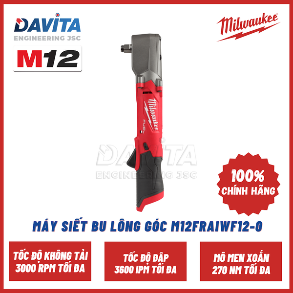 MÁY SIẾT BU LÔNG GÓC M12 FRAIWF12