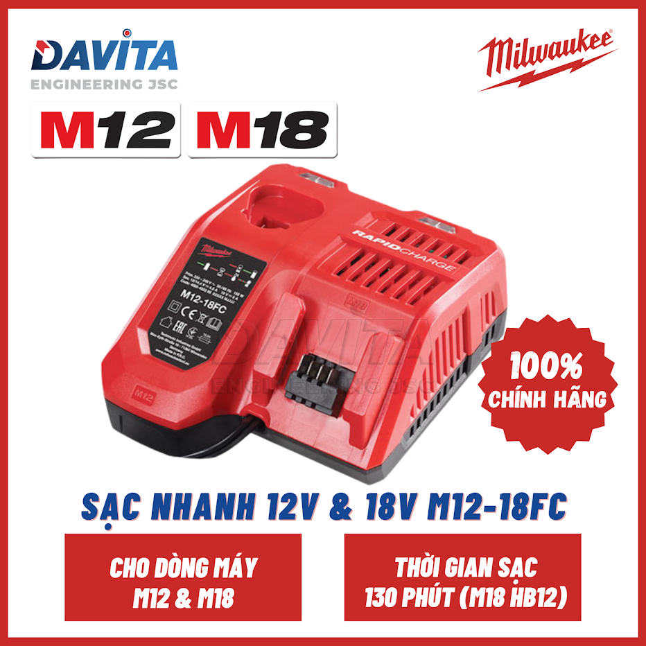 SẠC NHANH M12-18FC