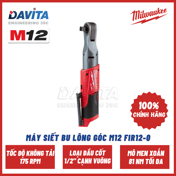 MÁY SIẾT BU LÔNG GÓC M12 FIR12