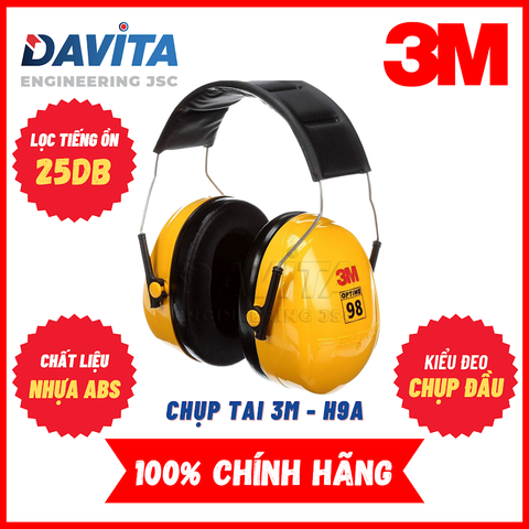 Chụp tai chống ồn 3M H9A