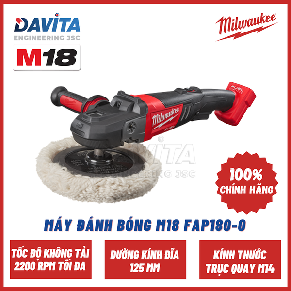 MÁY ĐÁNH BÓNG M18 FAP180