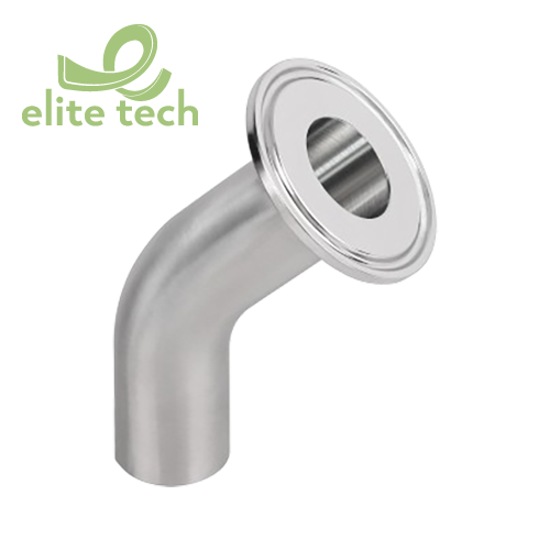Cút Inox Vi Sinh Single Clamp 45o Long Elbow (ISO)