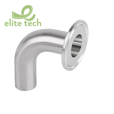 Cút Inox Vi Sinh Single Clamp 90o Long Elbow (ISO)