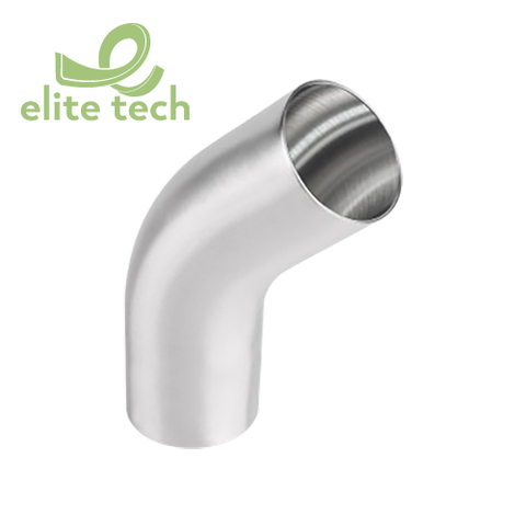 Cút Inox Vi Sinh Welded 45o Long Elbow (ISO)