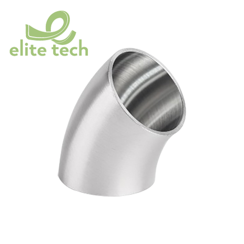 Cút Inox Vi Sinh Welded 45o Short Elbow (ISO)