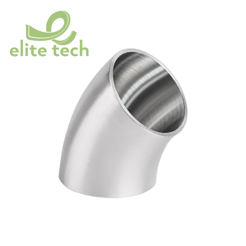 Cút Inox Vi Sinh Welded 45o Short Elbow (ISO)