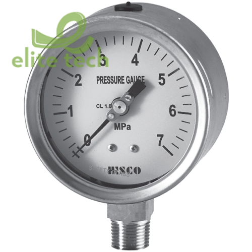 Đồng Hồ Áp Suất HISCO 383P - Solid Front Pressure Gauges