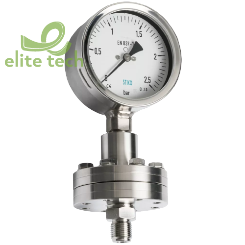 Đồng Hồ Áp Suất STIKO Pressure Gauges With Chemical Seal