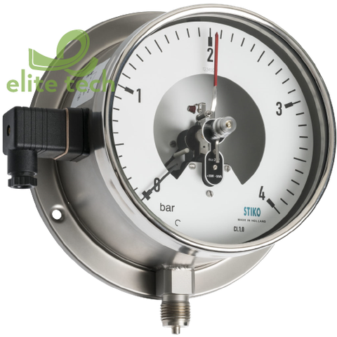 Đồng Hồ Áp Suất STIKO Pressure Gauges With Contacts