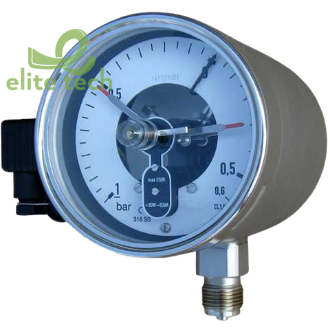 Đồng Hồ Áp Suất STIKO Pressure Gauges With Contacts Type E 