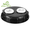 Nắp Bồn Nhựa IBC 155mm With Two Plug Hole