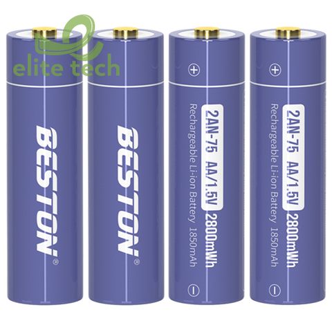 Pin Sạc BESTON AA 1.5V Lithium 2800mWh