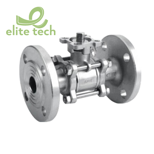 Van Bi Vi Sinh DONJOY - Three-Piece Model Flanged Ball Valve