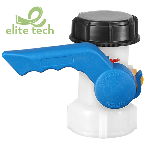 Van Bồn Nhựa IBC DN50 X 75MM Butterfly Valve S60X6 Thread