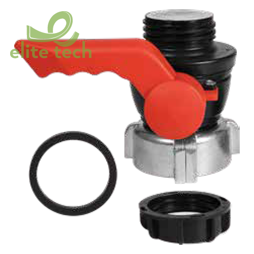 Van Bồn Nhựa IBC DN50 X 75MM EPDM Gasket S60X6 Thread