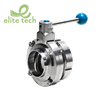 Van Bướm Vi Sinh DONJOY - Single Weld Single Thread Butterfly Valves