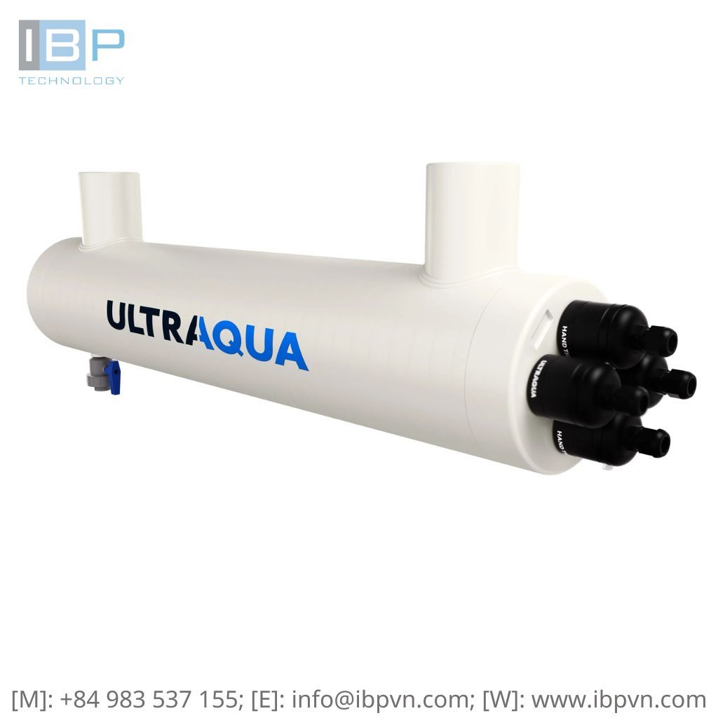 Bộ Đèn UV ULTRAAQUA Buồng Kín Nhựa PP Low Flowrate