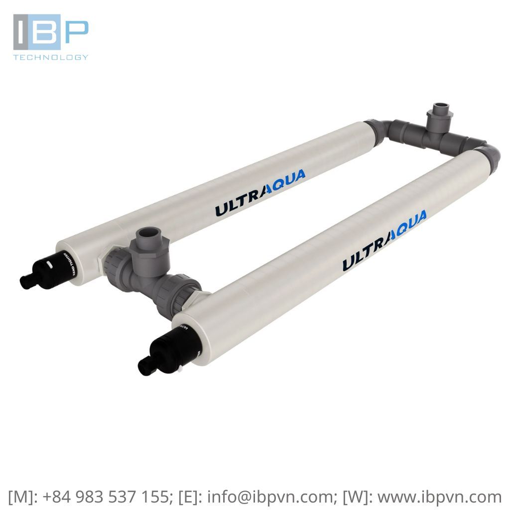 Bộ Đèn UV ULTRAAQUA Buồng Kín Nhựa PP Low Flowrate