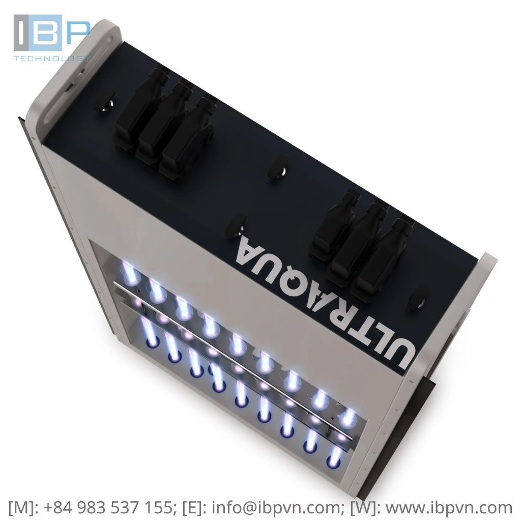 Bộ Đèn UV ULTRAAQUA Mương Hở Nhựa PP